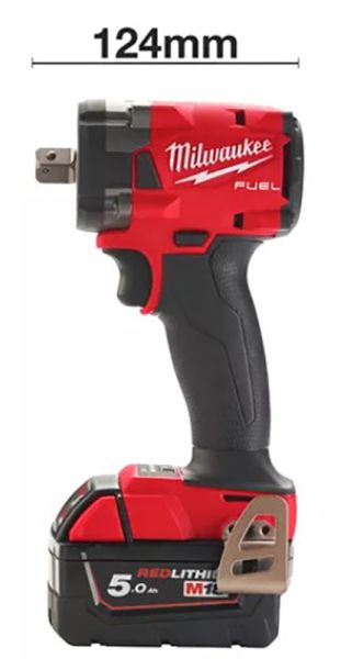 Гайковерт высокомоментный MILWAUKEE 1/2" (339 Нм) MILWAUKEE M18 FUEL FIW2P12-502X с фиксацией пином
