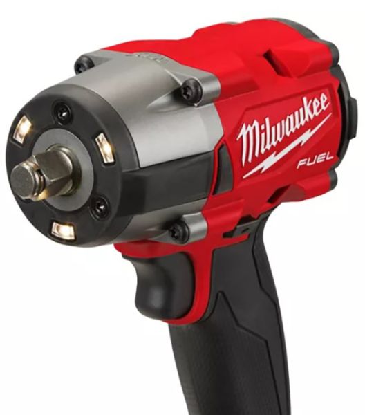 Гайкокрут імпульсний компактний 1/2" (881 Нм) з фрикційним кільцем MILWAUKEE M18 FMTIW2F12-502X , (+ заряд.пристрій, 2 акум., HD