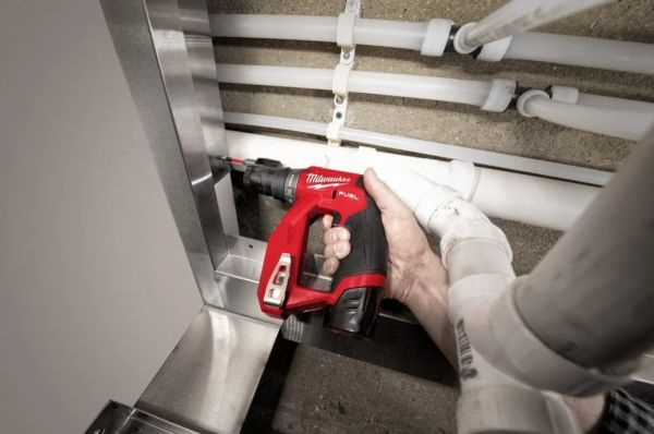 Дриль-шурупокрут акумуляторний MILWAUKEE, M12 FDDX-0, 34Нм