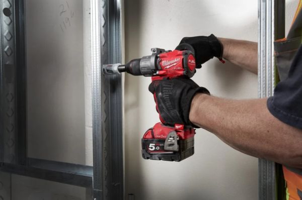 Дриль-шурупокрут акумуляторний MILWAUKEE, M18 ONEDD2-0X, 135Нм (HDкейс)