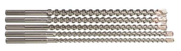 Набір бурів SDS-MAX (16/18/20/22/25) MILWAUKEE, (5шт)