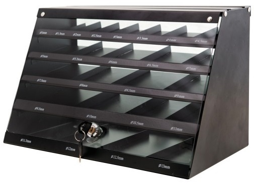 Набір свердл по металу HSS-R MILWAUKEE DIN338 (345шт)