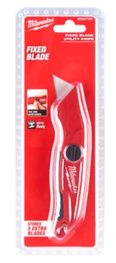 Ніж багатофункціональний MILWAUKEE з фіксованим лезом 4932471361