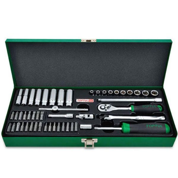 Професійний набір інструменту TOPTUL 1/4" 50ед. (12-гр.) GCAD5004