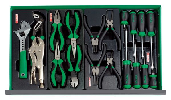 Візок з інструментом пересувна TOPTUL 5 секцій 157ед. GCAJ0006