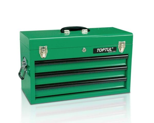 Ящик з набором інструментів для автосервісу TOPTUL 3 секції 82 од. GCAZ0016