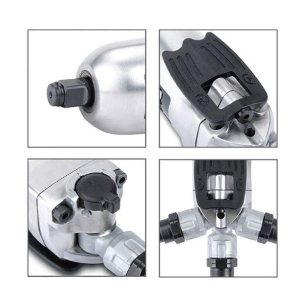 Пневмогайковерт професійний TOPTUL 3/8" 108N/m 12000об/хв Mini Butterfly Type KAAU1208