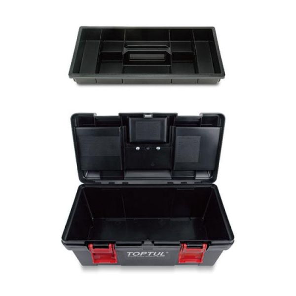 Скринька для інструментів пластиковий 3 секції 445x240x205 TOPTUL TBAE0302