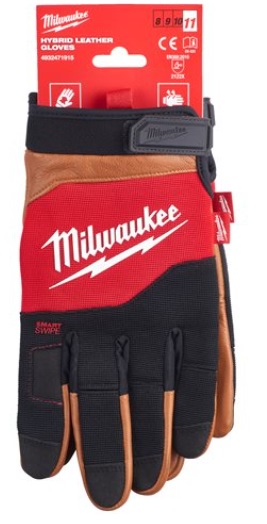 Рукавиці MILWAUKEE з шкіряними вставками, 11/XXL