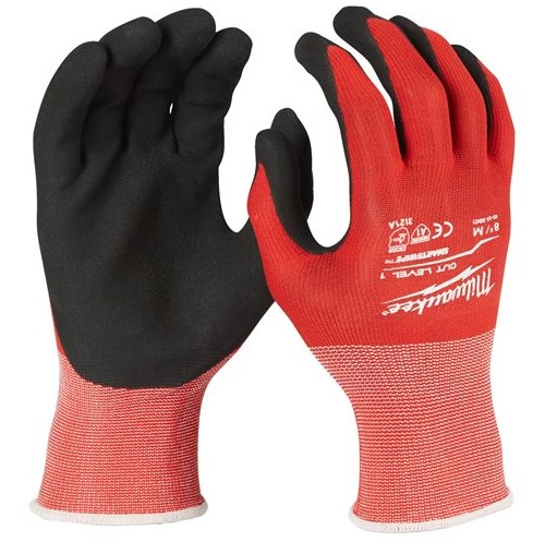 Рукавиці MILWAUKEE з опором порізам 1, размер S/7