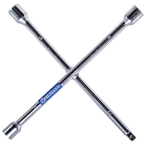 Ключ хрестовий балонний 17x19x21x1/2" СТАНДАРТ KBK1