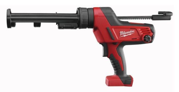 Пістолет для герметиків акумуляторний MILWAUKEE, C18 PCG/310C-0B, 310мл (сумка)