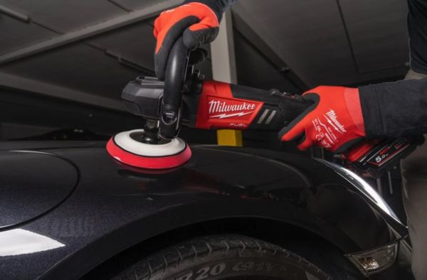 Машина полірувальна кутова акумуляторна MILWAUKEE M18 FAP180-0, Ø диска 180мм