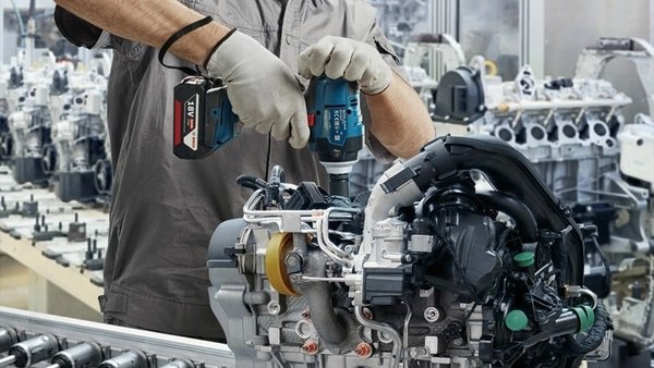 Гайковерт Bosch Professional GDS 18V-400 (без АКБ та ЗП), (0.601.9K0.021)
