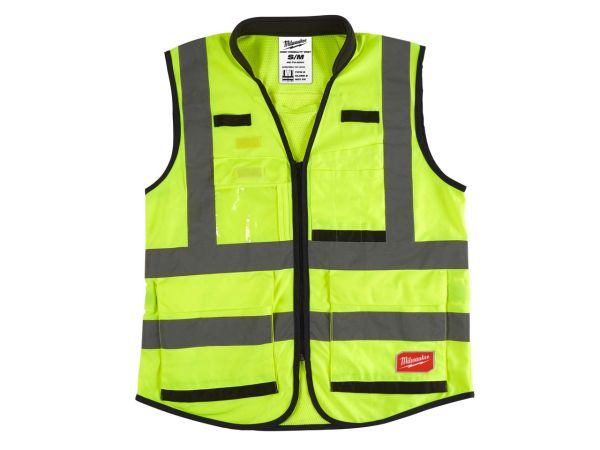 Жилет жовтий PREMIUM MILWAUKEE, сигнального забарвлення (L / XL)