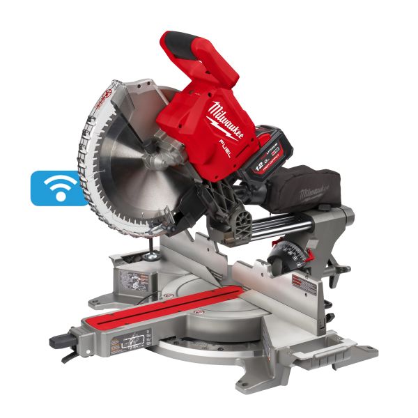 Пила торцювальна акумуляторна безшіткова MILWAUKEE M18 FMS305-121 (Ø305мм) (ЗП+1ак.Х12Аг)