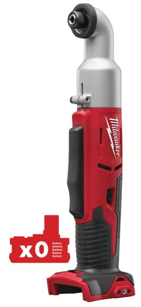 Гвинтокрут кутовий акумуляторний 1/4" HEX  MILWAUKEE, M18 BRAID-0, 81Нм