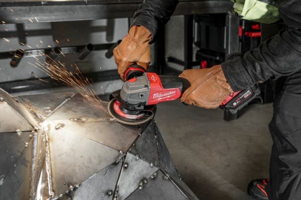 Шліфмашина кутова акумуляторна MILWAUKEE, M18 ONEFSAG125XPDB-0X, діаметр 125мм (HD кейс)