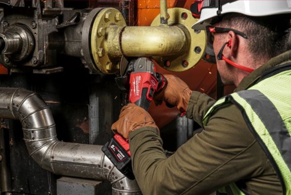 Шліфмашина кутова акумуляторна MILWAUKEE, M18 ONEFSAG125XB-0X, діаметр125мм (HDкейс)