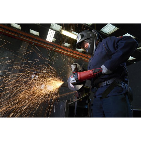 Шліфмашина кутова AGVKB-24-230 EKX DMS 2400Вт, 230 мм диск (+ кабель, рукоятка, зах. кожух, безкл. г