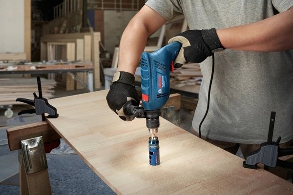 Дриль ударний Bosch Professional GSB 600, 600Вт (0.601.1A0.320)