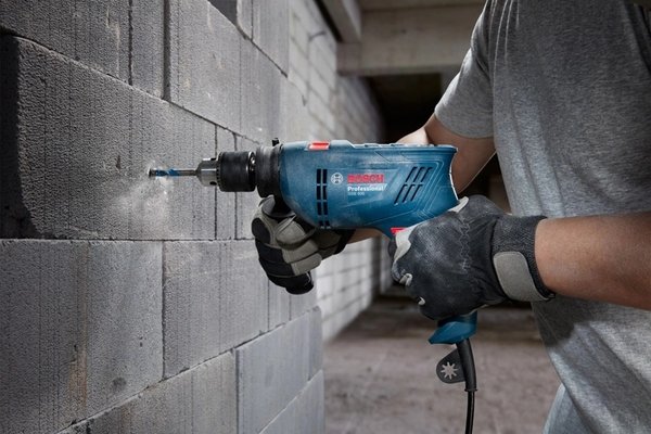 Дриль ударний Bosch Professional GSB 600, 600Вт (0.601.1A0.320)