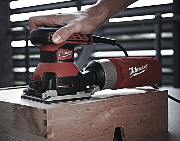 Шліфмашина вібраційна MILWAUKEE, SPS140, 260Вт, 113х105мм