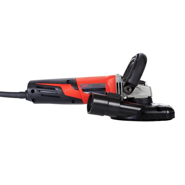 Шліфмашина кутова з системою видалення пилу MILWAUKEE, AGV 15-125 XE DEG-SET, 1550Вт, діаметр 125мм