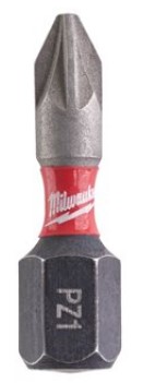 Біта SHOCKWAVE MILWAUKEE, PZ1, 25мм, (25шт)