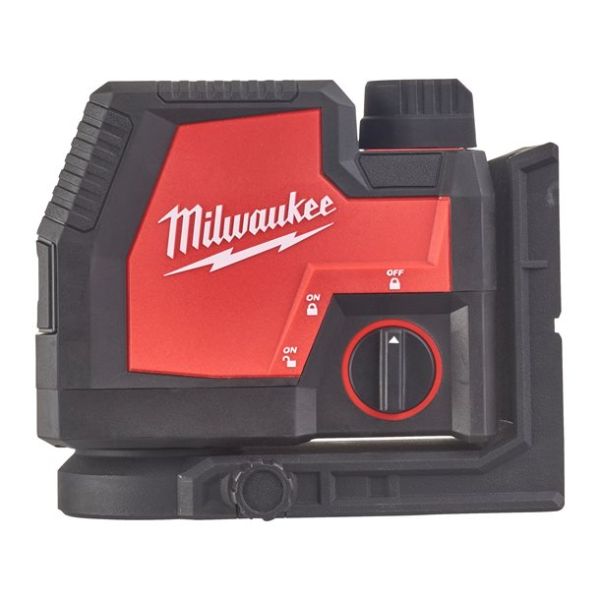 Нівелір лазерний лінійно-точковий акумуляторний MILWAUKEE, L4 CLLP-301C (+micro-USB,1акум.Х3Аг,кейс)