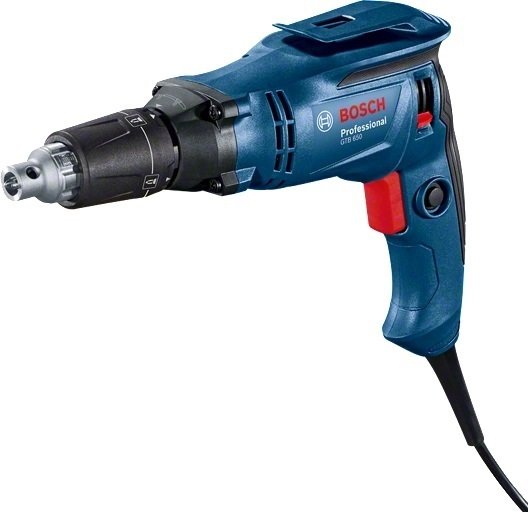 Мережевий шуруповерт Bosch GTB 650, 650Вт, 12Нм, 5000об/хв, 1.4кг, кейс (0.601.4A2.000)