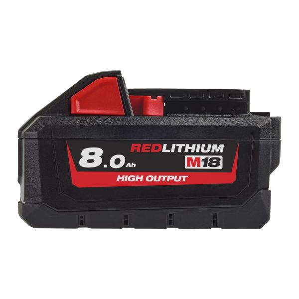 Акумулятор Li-Ion HIGH OUTPUT MILWAUKEE, M18 HB8 (8Аг)