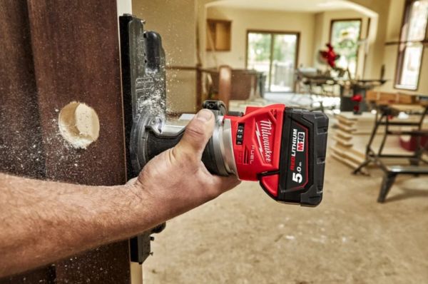Фрезер кромкувальний акумулятрний MILWAUKEE, M18 FTR8-0X, цанга 6/8мм