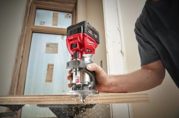 Фрезер кромкувальний акумулятрний MILWAUKEE, M18 FTR8-0X, цанга 6/8мм