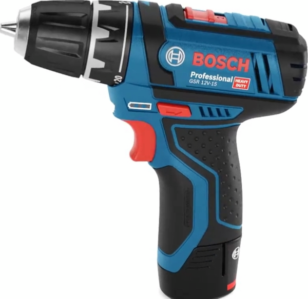 Шуруповерт-дриль акумуляторний Bosch Professional GSR 12V-15 (0.601.868.10G)
