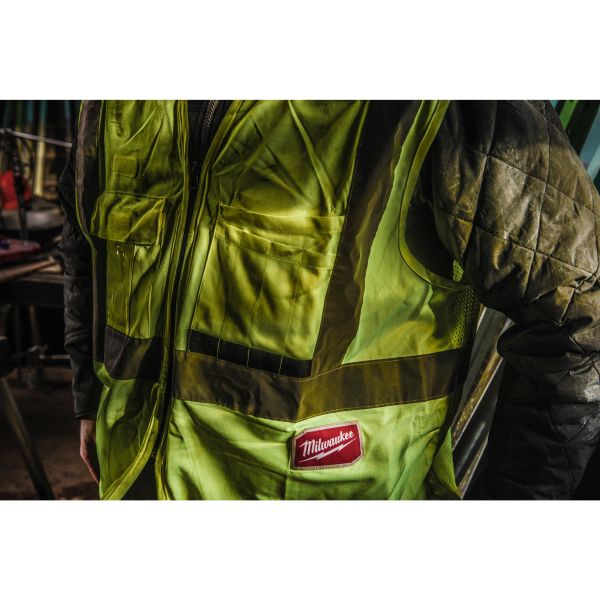 Жилет жовтий MILWAUKEE, сигнального забарвлення (2XL / 3XL)