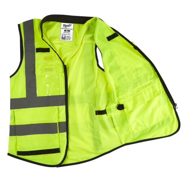 Жилет жовтий PREMIUM MILWAUKEE, сигнального забарвлення (L / XL)