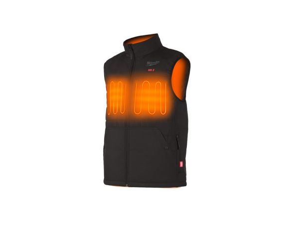 Жилет з підігрівом MILWAUKEE, M12 HPVBL2-0(XL), чорний (розмір XL)