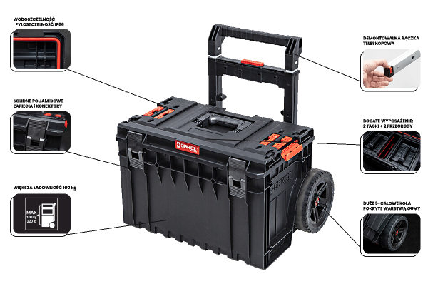 Ящик для інструментів QBRICK SYSTEM ONE Cart 2.0