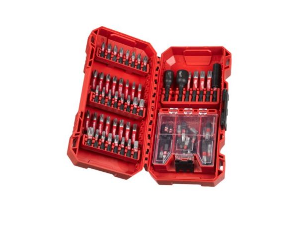 Набір біт Milwaukee SHOCKWAVE (75 предм.) PACKOUT, пластиковий кейс