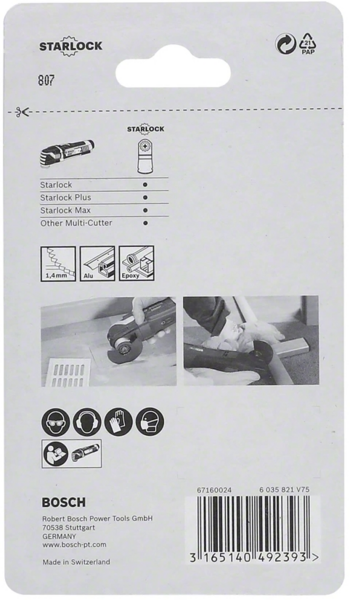 Диск пилковий сегментований Bosch BIM ACZ 85 EB (2.608.661.636)