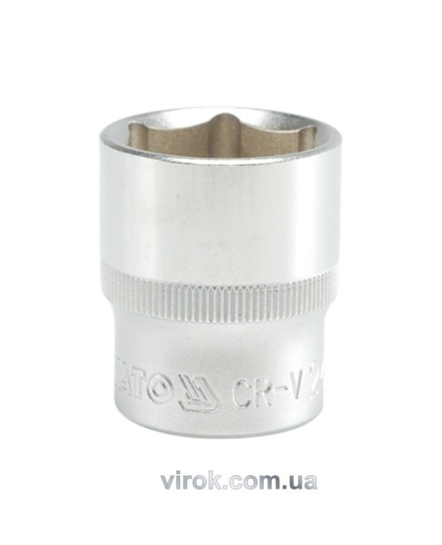 Головка торцева 6-гранна YATO : квадрат 1/2