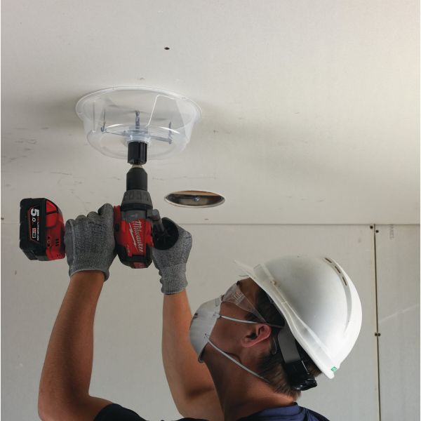 Коронка розсувна (балеринка) по гіпсокартону MILWAUKEE, діаметр 50-175 мм (5шт.)