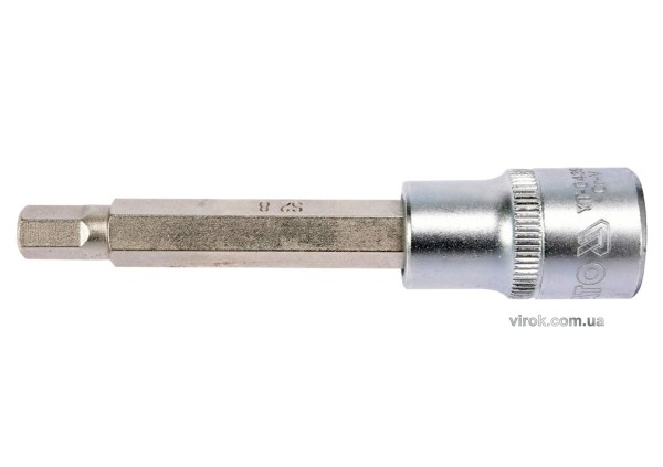 Головка торцева з насадкою HEX YATO : квадрат 1/2