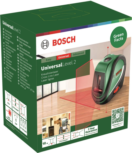 Лазерний нівелір Bosch UniversalLevel2 (0.603.663.802)