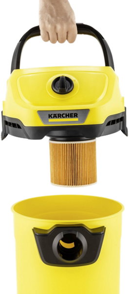 Пилосос Karcher WD 3 V-17/4/20 + Засіб для догляду RM 652 (9.612-566.0)