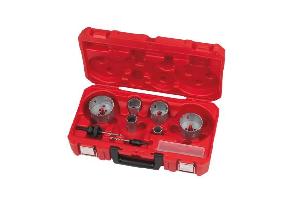 Набір коронок Holesaw BiM Contractor Set 1-(10шт.) , пластиковий кейс