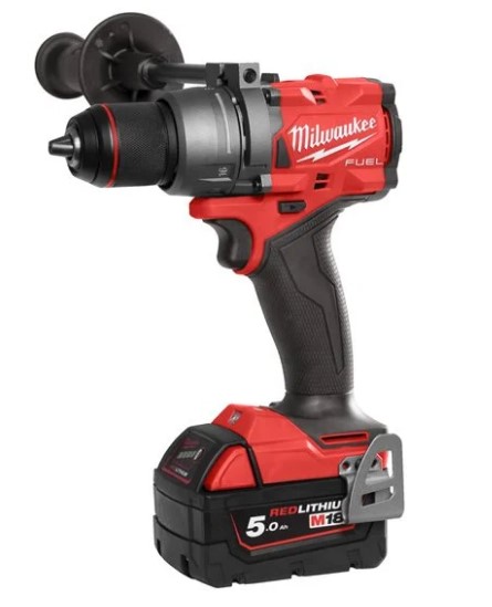 Дриль-шуруповерт акумуляторна безщіткова ударна MILWAUKEE M18 FPD3-502X (158 Нм) (ЗУ+2Х5Ач, кейс)