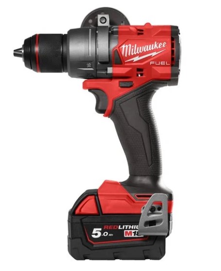 Дриль-шуруповерт акумуляторна безщіткова ударна MILWAUKEE M18 FPD3-502X (158 Нм) (ЗУ+2Х5Ач, кейс)