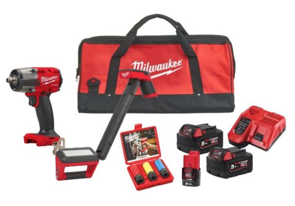 Набор аккумуляторных инструментов Milwaukee M18 FPP2BH-523BEU FUEL